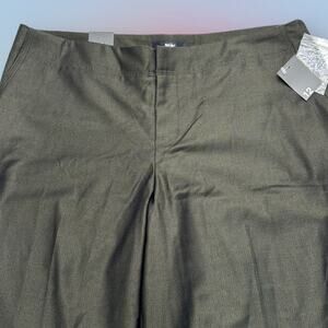 MOSSIMO Women’s 12 Green MODERN FIT FLARE LEG Dress Pant